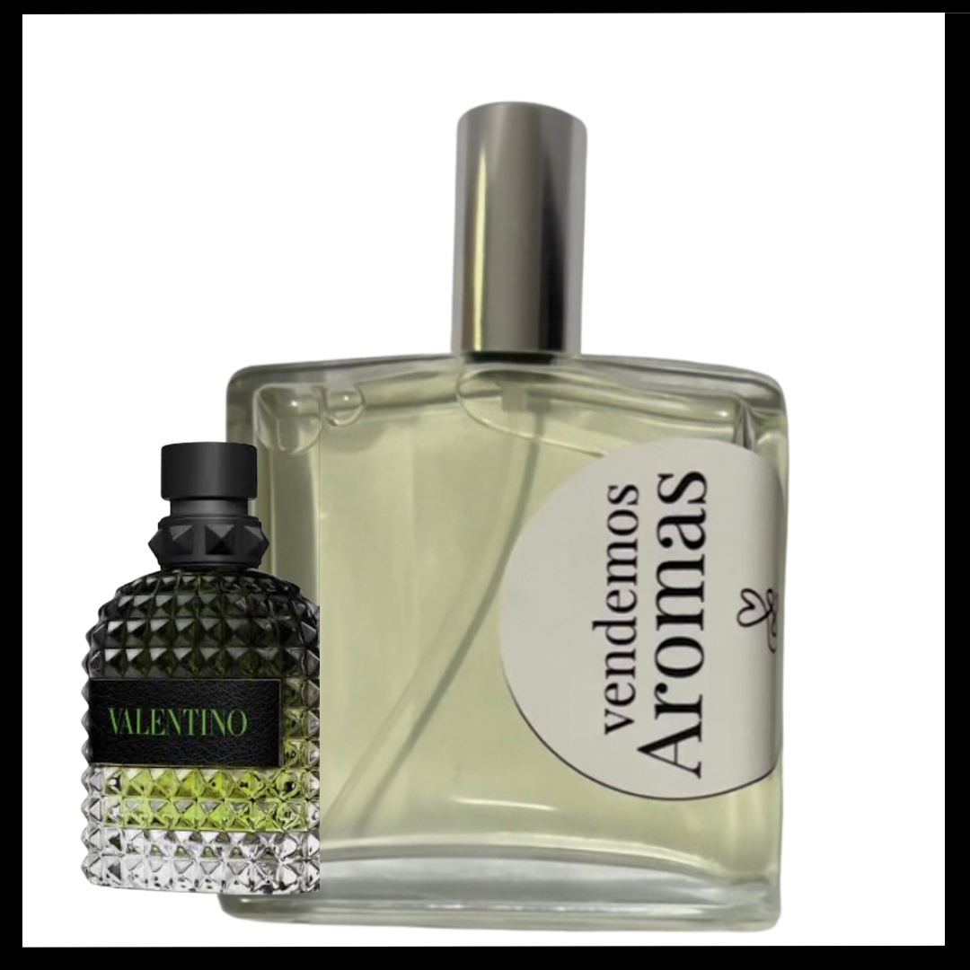 PERFUME TENDENCIA A VALENTINO GREEN UHOMO