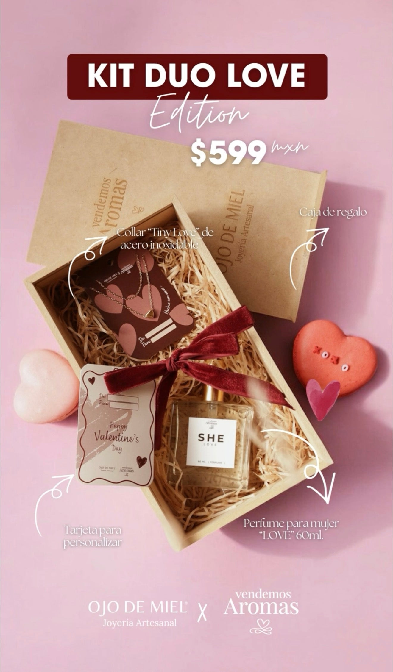 EDICIÓN ESPECIAL ❤️ SAN VALENTÍN x OJO DE MIEL JOYERIA