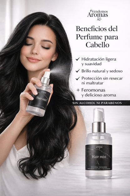 PERFUME PARA CABELLO CON FEROMONAS